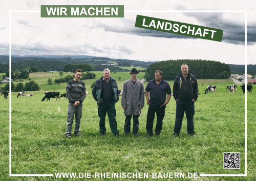 Werbekampagne der rheinischen Bauern. Wir machen Landschaft (Foto: www.die-rheinischen-bauern.de)