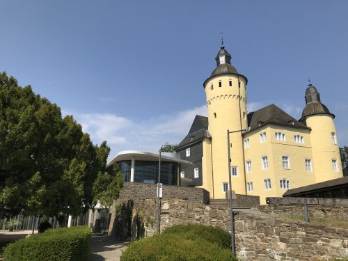 Der Barockgarten des Schloss Homburg bietet zahlreiche Motive für ein kreatives Skizzenbuch. (Foto: OBK)