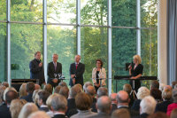 Festakt zur Eröffnung von Museum und Forum Schloss Homburg; Gesprächsrunde; (c) Philipp Ising