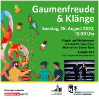 Gaumenfreude & Klänge mit dem Parfenov Duo