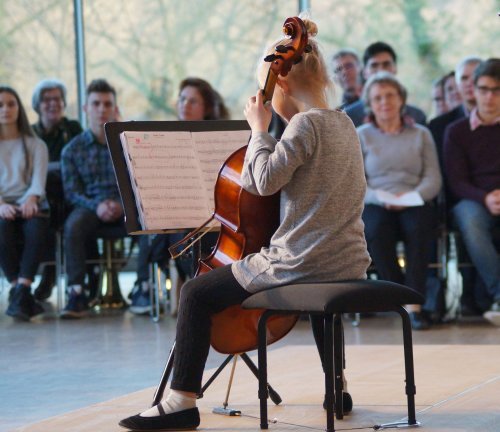 Junge Talente präsentieren ihr Können beim Preisträgerkonzert von "Jugend Musiziert" auf Schloss Homburg. (Foto: OBK)