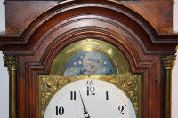 Detail Uhrenkopf mit Mondphase, Johann Henrik Berg, Elberfeld, Ende 18. Jh.