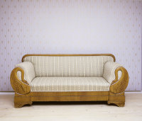 Sofa mit Schwanenmotiv, 1820/30