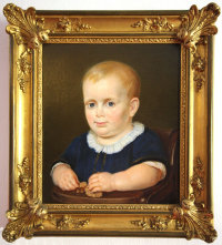 Adeline Jaeger, Kinderporträt von Friedrich Carl Emil Wittichen